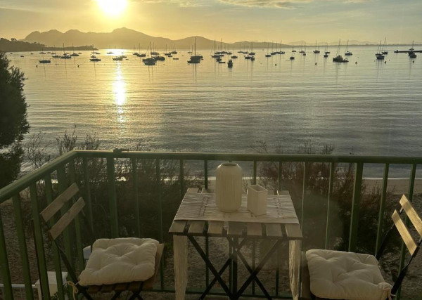 PTO. POLLENSA. APARTMENT PINEWALK DIREKT AM MEER.