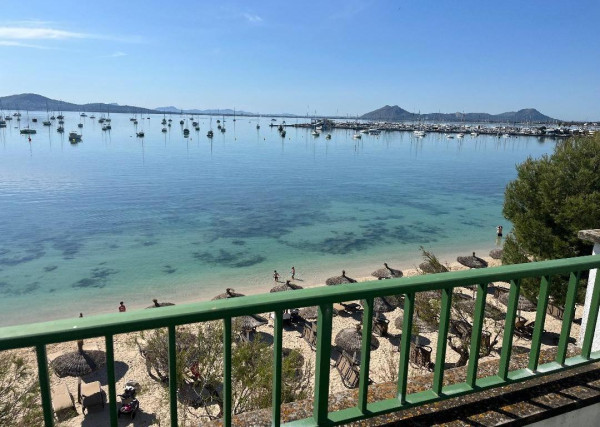PTO. POLLENSA. APARTMENT PINEWALK DIREKT AM MEER.